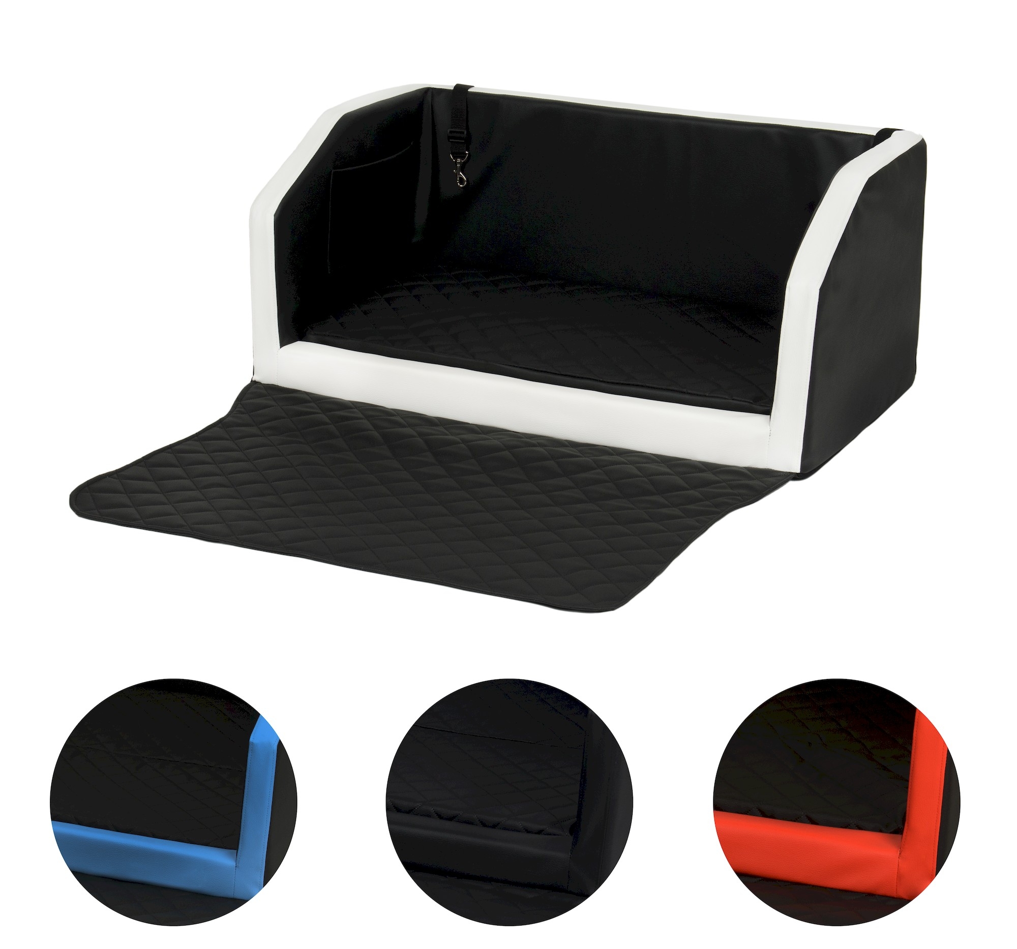 Dog car boot transporter 90x55cm - Image 2