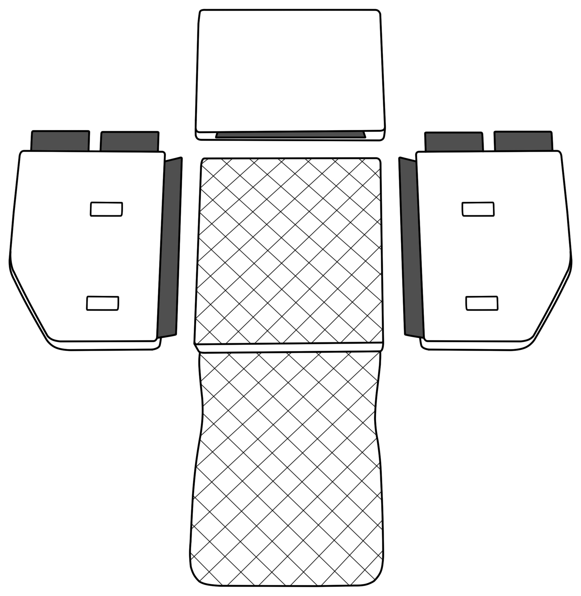 Dog seat transporter, 55x100cm - Image 9