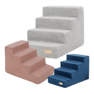 Dog, cat stairs for sofa, bed - 4 steps